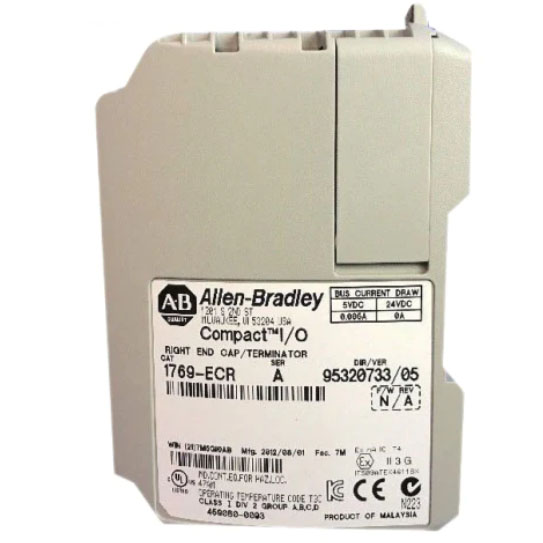 1769-ECR Allen-Bradley CompactLogix Right End Cap 100% Original In Stock