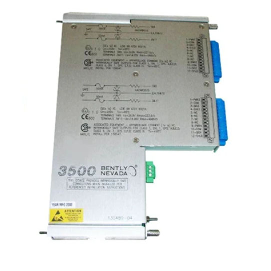 135489-04 Bently Nevada I/O Module With Internal Barriers And Internal Terminations